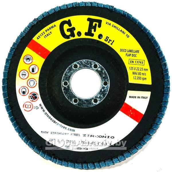 Лепестковый круг GLOBE F.V.Conico Z040 125х22.2