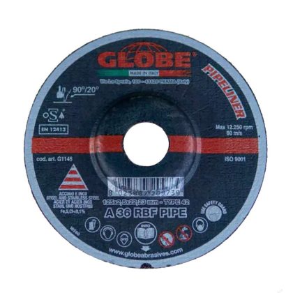 Круг зачистной GLOBE PIPELINER 125×2,5х22,2 A36R