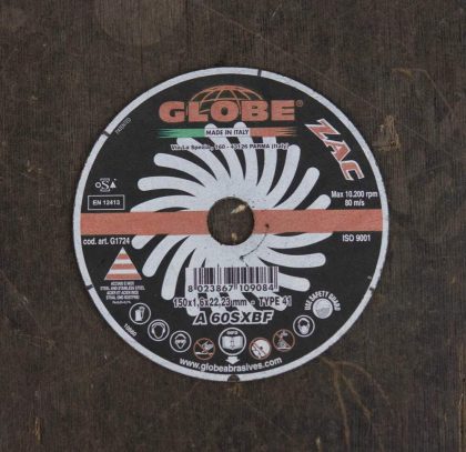Отрезной круг GLOBE ZAC 150х1.6×22.2 A60SX