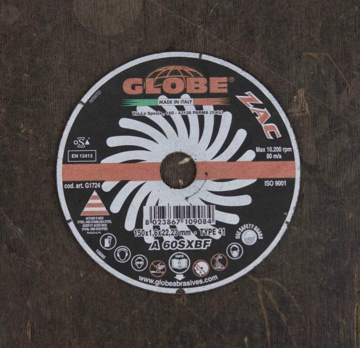 Отрезной круг GLOBE ZAC 150х1.6×22.2 A60SX