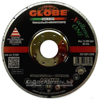 Отрезной круг GLOBE Excellence One 125×1.0×22.2