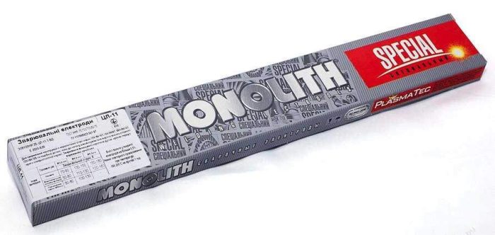 Сварочные электроды МОНОЛИТ ЦЛ-11 Ø2.5мм