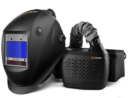 Комплект ПРОФЕССИОНАЛ Маска сварщика TECMEN 820L + блок принудительной подачи воздуха PAPR V1 PRO